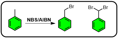 NBS/BPO(AIBN)烷基上兩個溴怎么辦？加點這個廉價試劑，輕松解決問題~